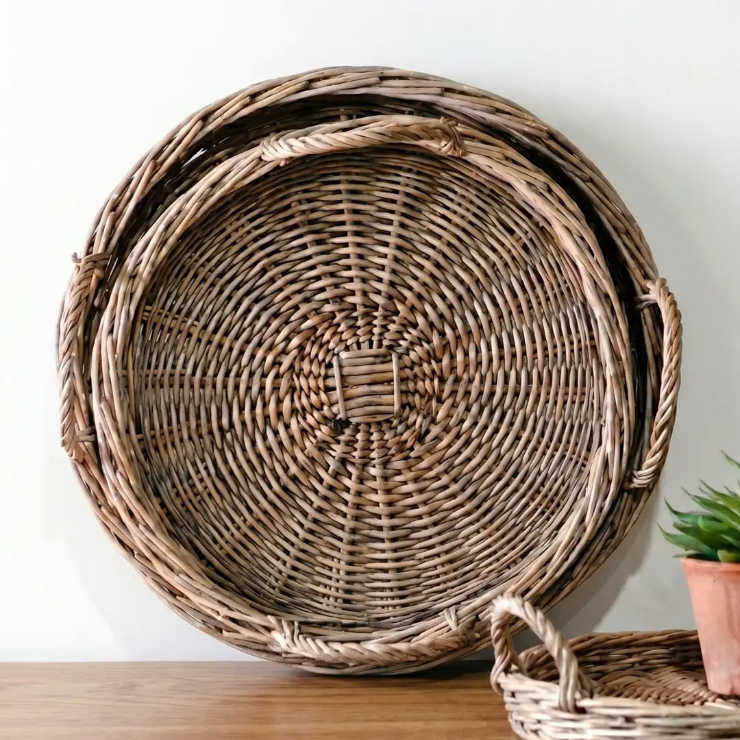 Round Woven Willow